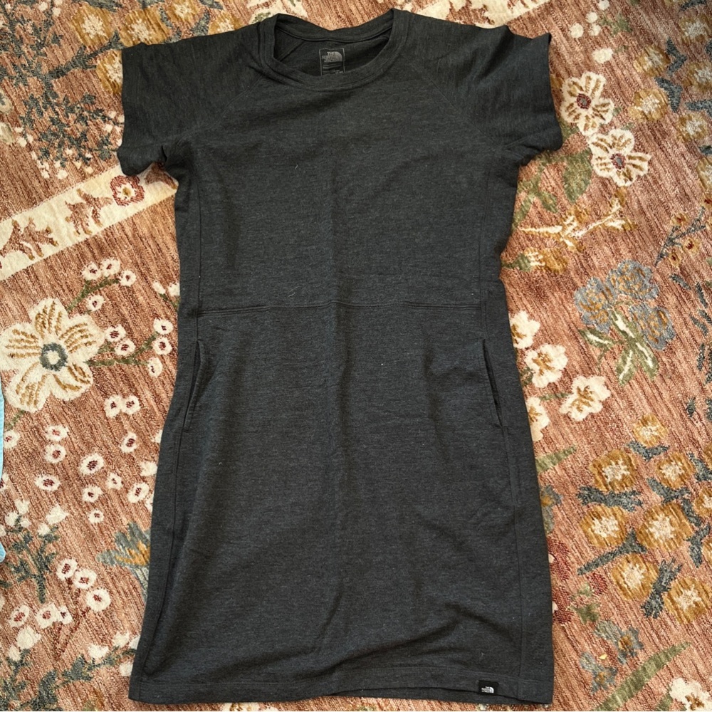 The North Face Charcoal Midi Dress - Picture 1 of 3
